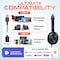 Delton 30Y Professional Wired Mono Computer Headset w/ Dual Noise Canceling Microphone, USB-A USB-C Adapter DWH30Y - alternate 2